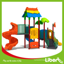 Multiple Choice Colorful Forest Tree Style Plastic Outdoor Playground Park for Children Used